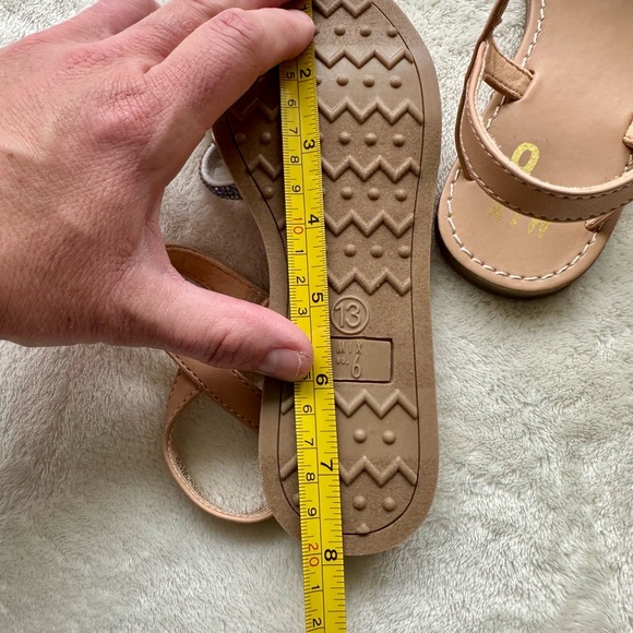 Girls Rhinestone Sandals - Picture 6 of 7